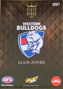 2024 Select AFL Footy Stars - Stats Kings #SK87 Liam Jones Back